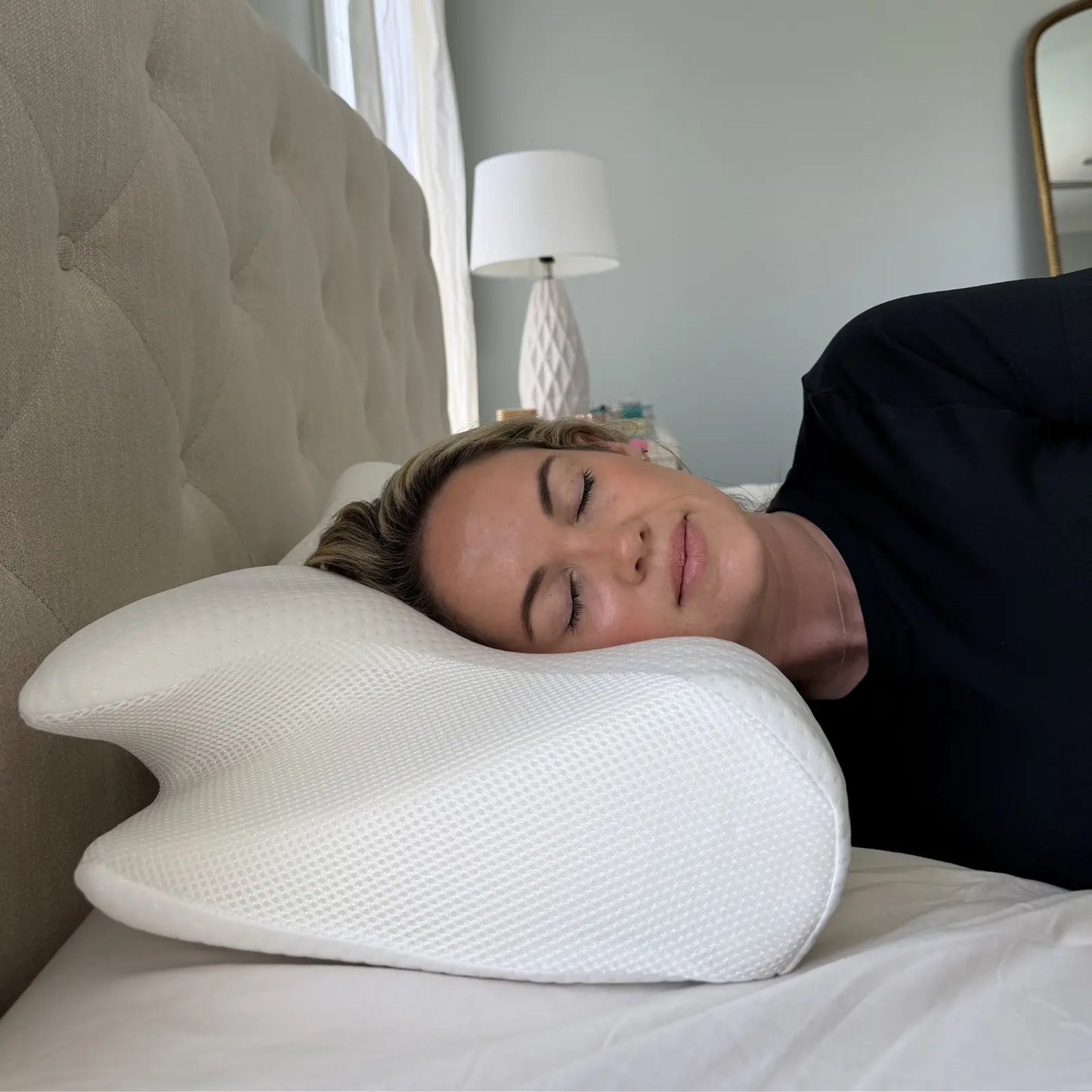 Wake Up Without Neck Pain – Lunera Ergonomic Pillow